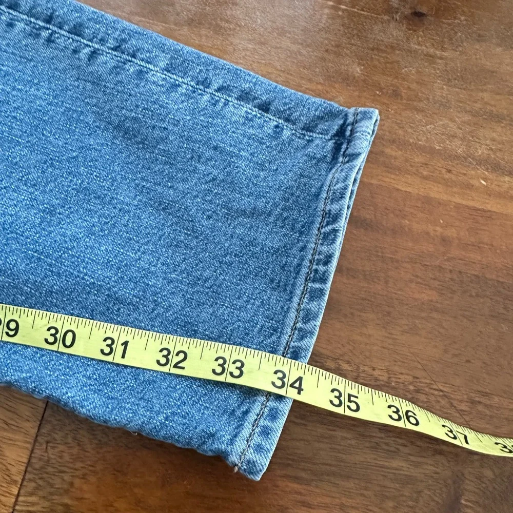 J. Crew 484 men’s slim tapered leg stretch denim jeans 34 x‎ 34